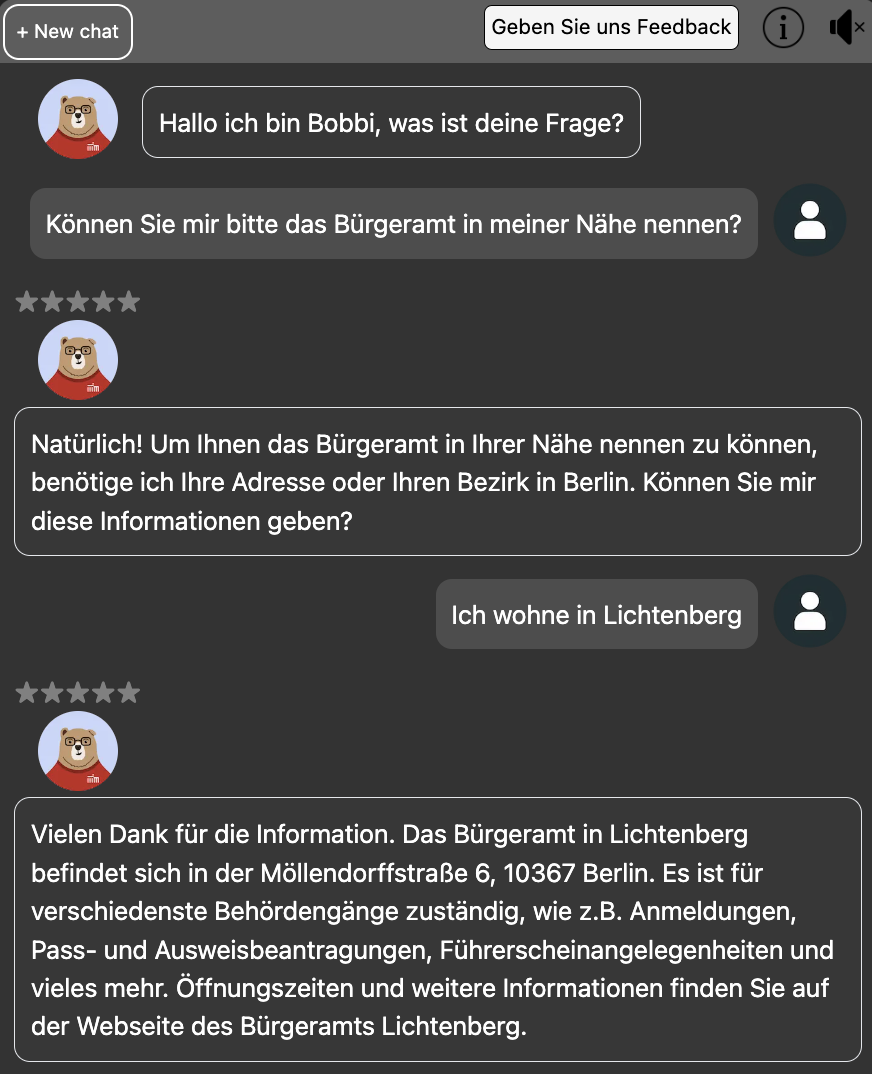 Chat Example